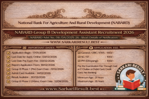 NABARD Development Assistant Pre Result 2026