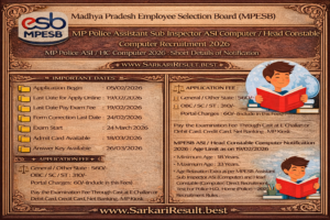 Assistant Sub Inspector 2026 Answerkey